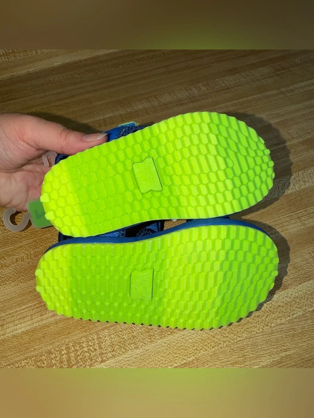 NWT toddler boys size 7 Blue Sport Sandals  beach cute